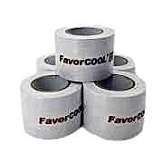 Лента PVC AIR без клеевого слоя 0,13мм х 50мм х 18м белая