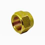 Гайка для трубы 1/4", латунь