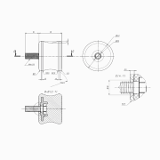 Виброопоры Rexfaber RF-V120K до 120 кг. (4 шт.)